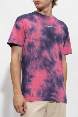 Off-white popular tie dye tshirt